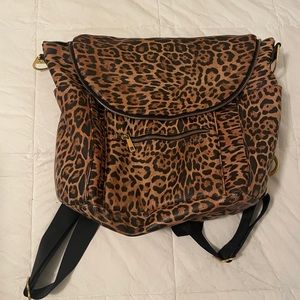 Fawn Leopard Print Bag